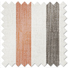 Abilene Stripe, Rust - Twist&Fit Roman Blind